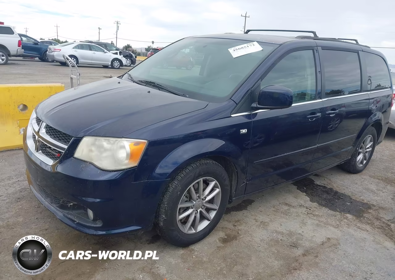 2014 Dodge Grand Caravan Sxt 30Th Anniversary VIN:2C4RDGCG9ER474216 - 2