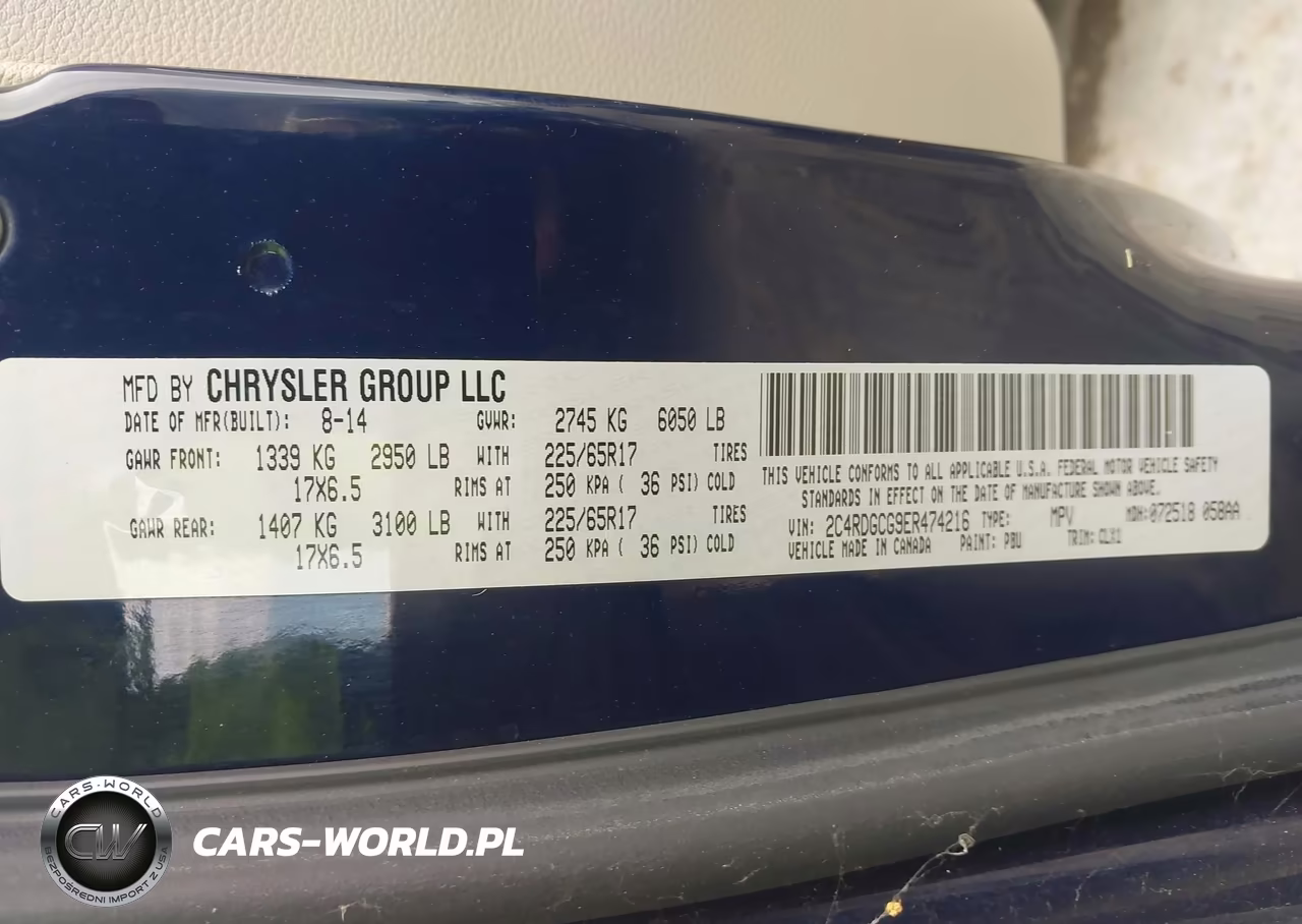 2014 Dodge Grand Caravan Sxt 30Th Anniversary VIN:2C4RDGCG9ER474216 - 9