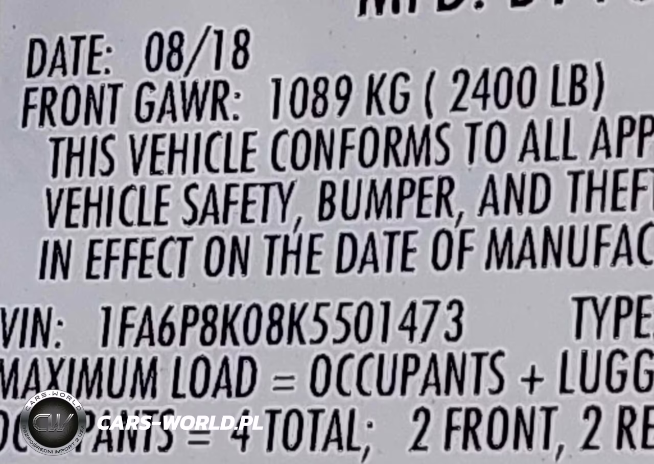 2019 Ford Mustang Bullitt VIN:1FA6P8K08K5501473 - 9