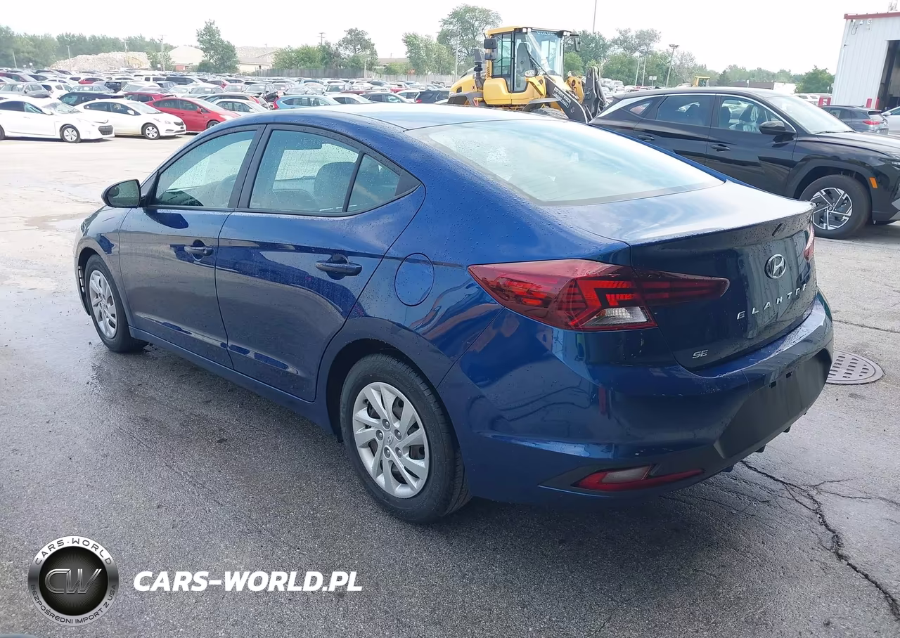 2020 Hyundai Elantra Se VIN:5NPD74LF7LH616256 - 3