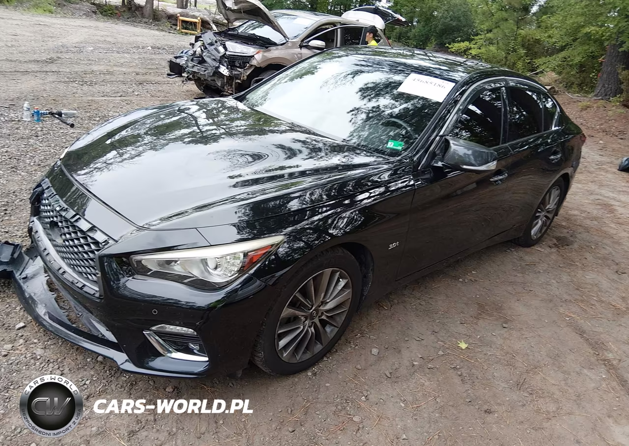 2018 Infiniti Q50 3.0T Luxe VIN:JN1EV7AR5JM433078 - 2