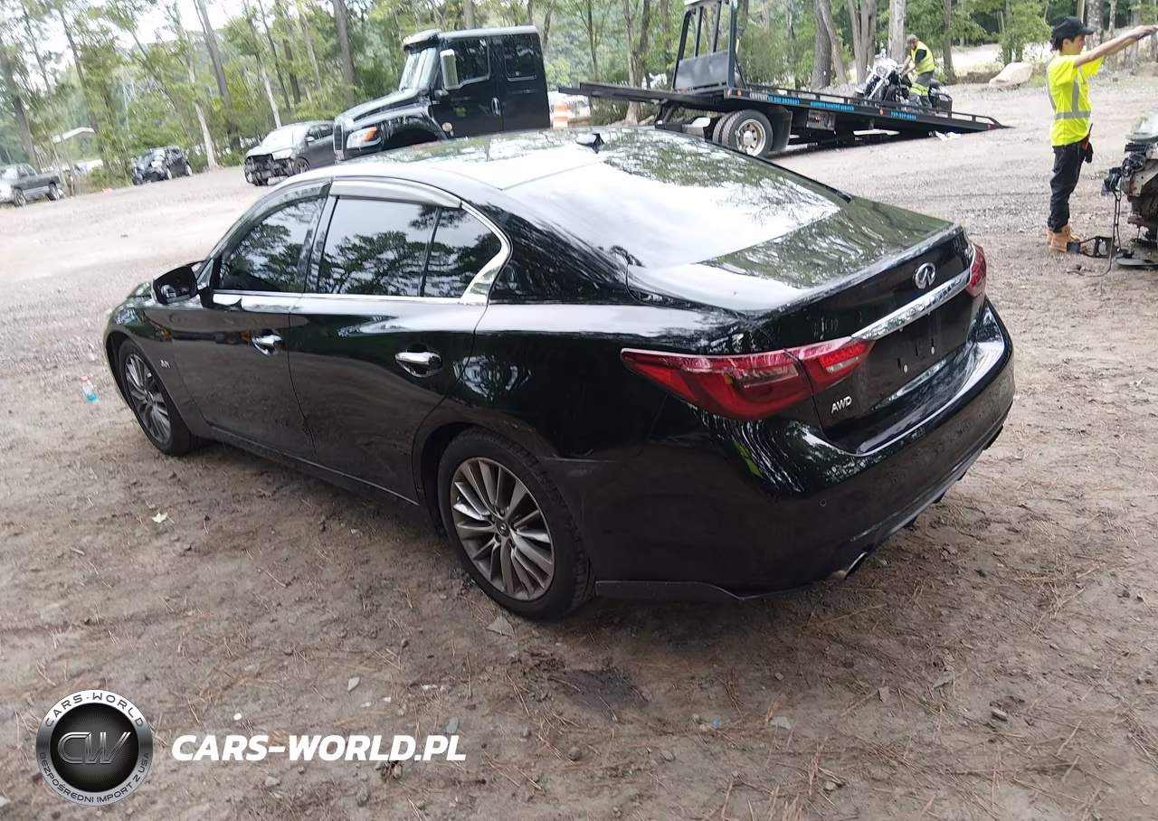 2018 Infiniti Q50 3.0T Luxe VIN:JN1EV7AR5JM433078 - 3