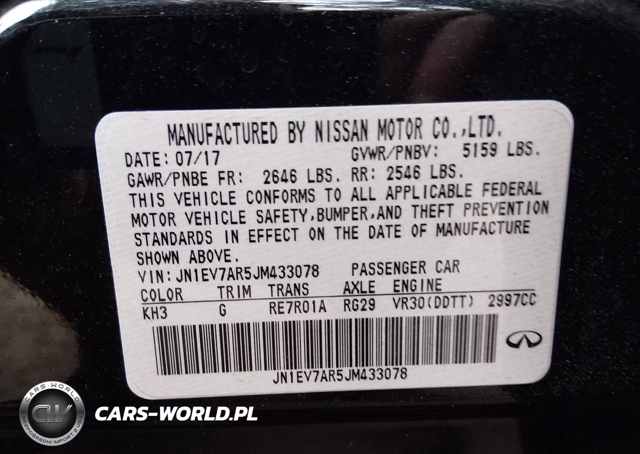 2018 Infiniti Q50 3.0T Luxe VIN:JN1EV7AR5JM433078 - 9
