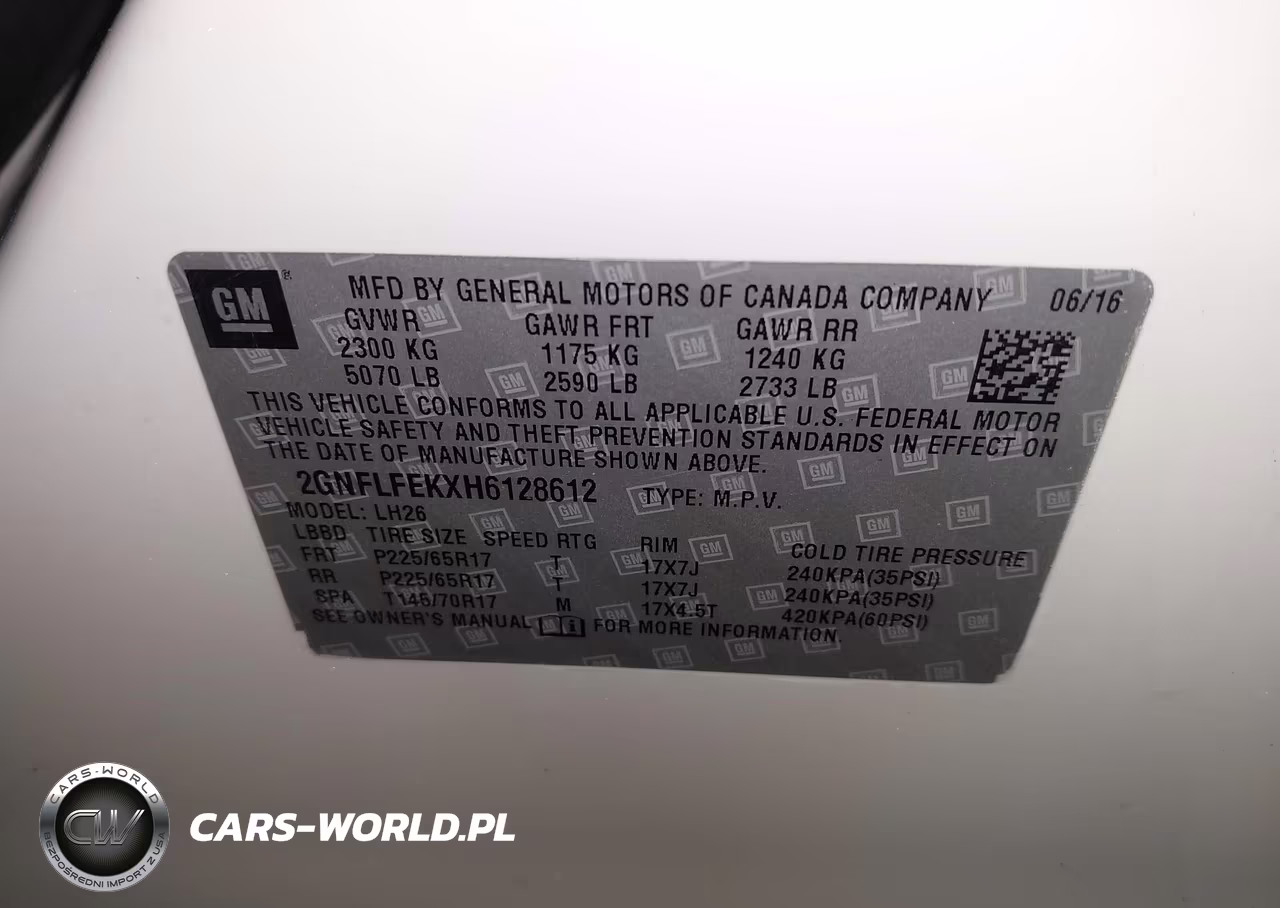 2017 Chevrolet Equinox Lt VIN:2GNFLFEKXH6128612 - 9