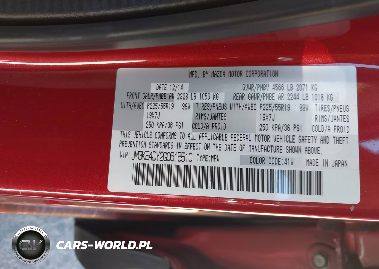 2016 Mazda Cx-5 Grand Touring VIN:JM3KE4DY2G0615510 - 9