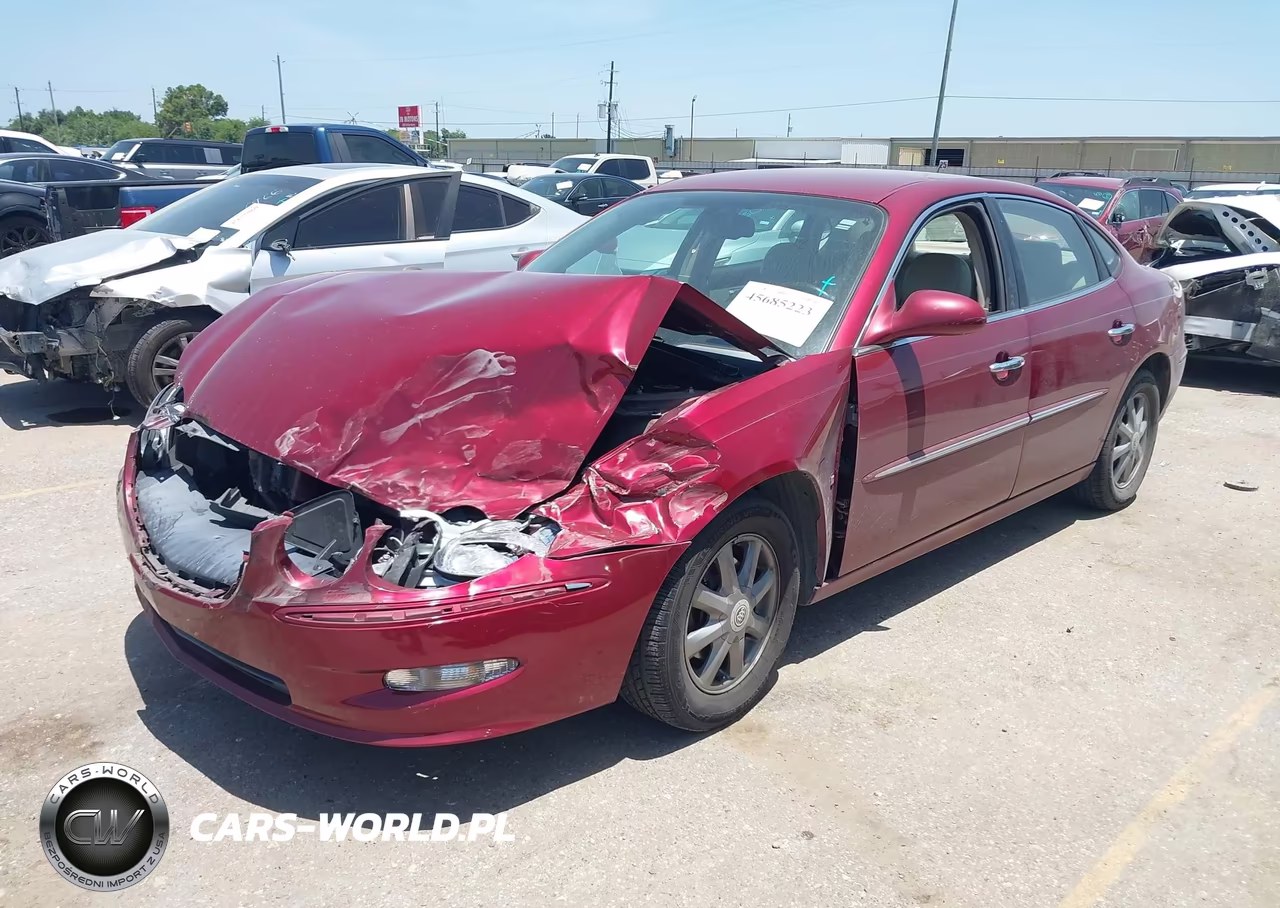 2009 Buick Lacrosse Cxl VIN:2G4WD582391236432 - 2