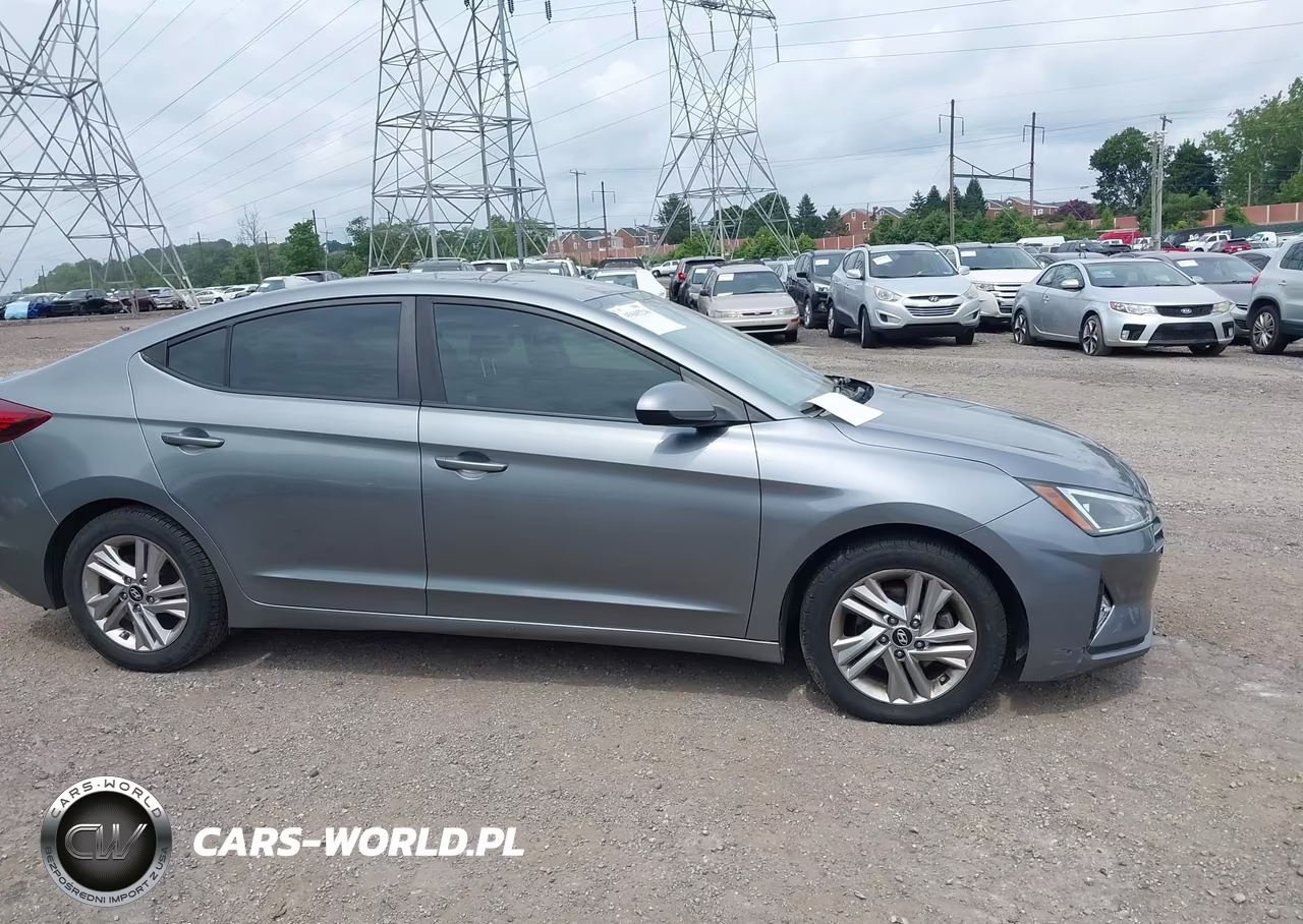 2019 Hyundai Elantra Sel VIN:KMHD84LF5KU810281 - 14