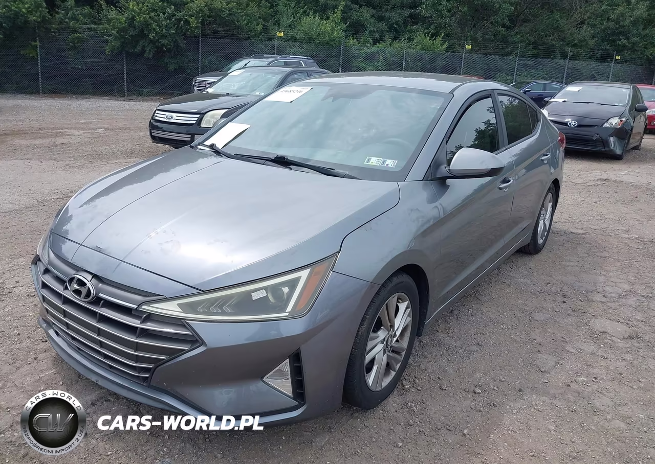 2019 Hyundai Elantra Sel VIN:KMHD84LF5KU810281 - 2