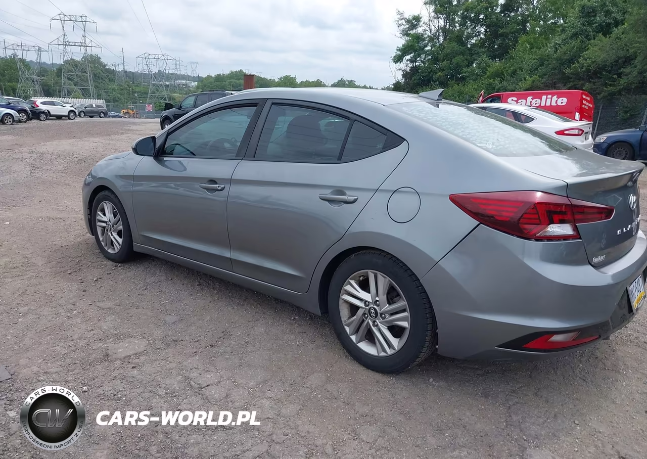 2019 Hyundai Elantra Sel VIN:KMHD84LF5KU810281 - 3