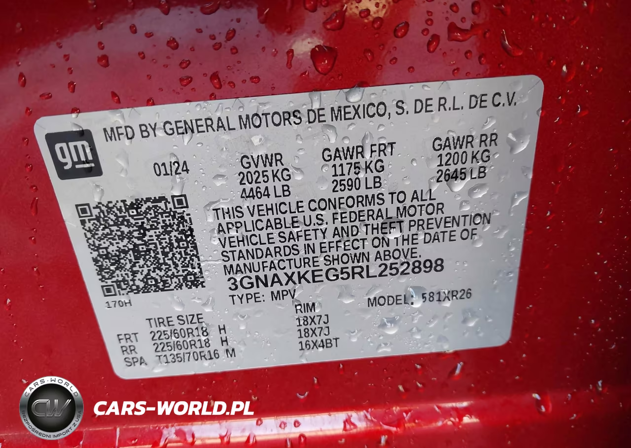 2024 Chevrolet Equinox Fwd Lt VIN:3GNAXKEG5RL252898 - 9