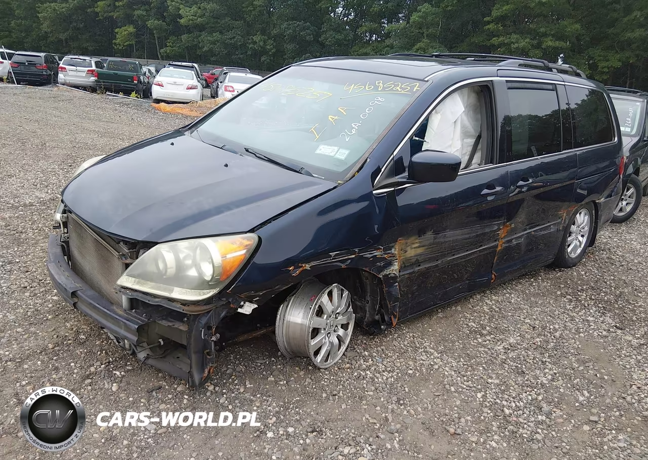 2008 Honda Odyssey Ex-L VIN:5FNRL38778B098376 - 2