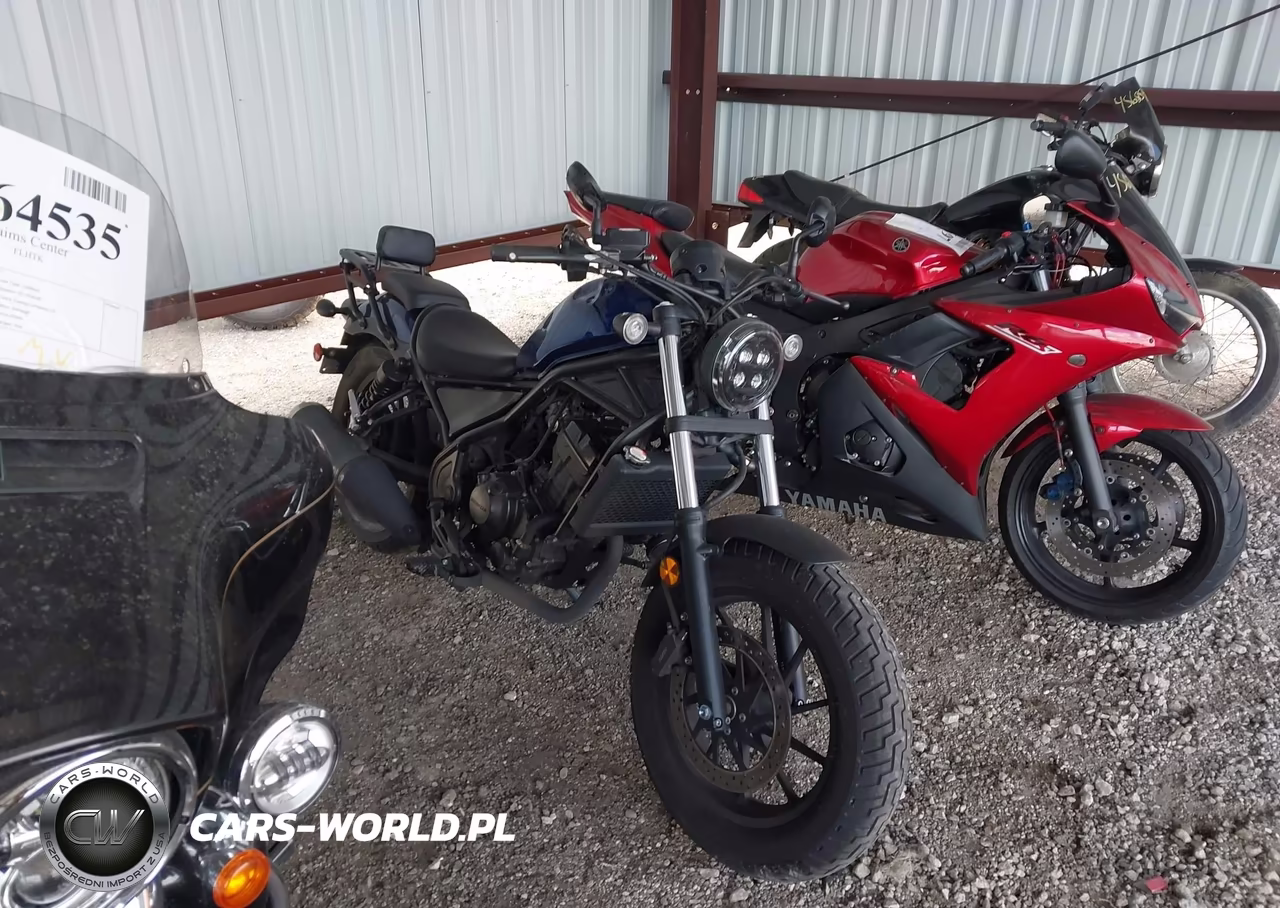 2021 Honda Cmx300 VIN:MLHNC5304M5401014 - 1