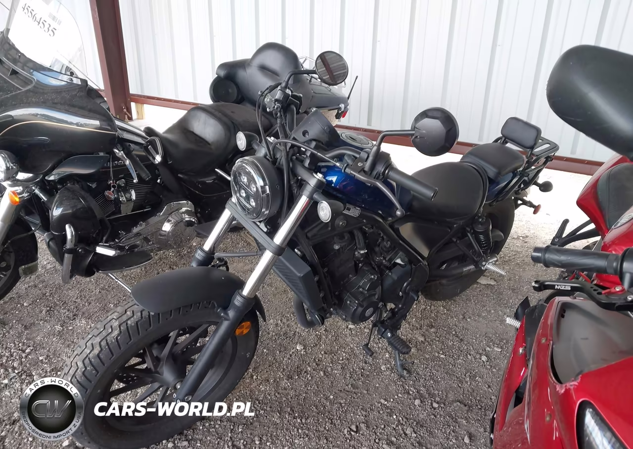 2021 Honda Cmx300 VIN:MLHNC5304M5401014 - 2