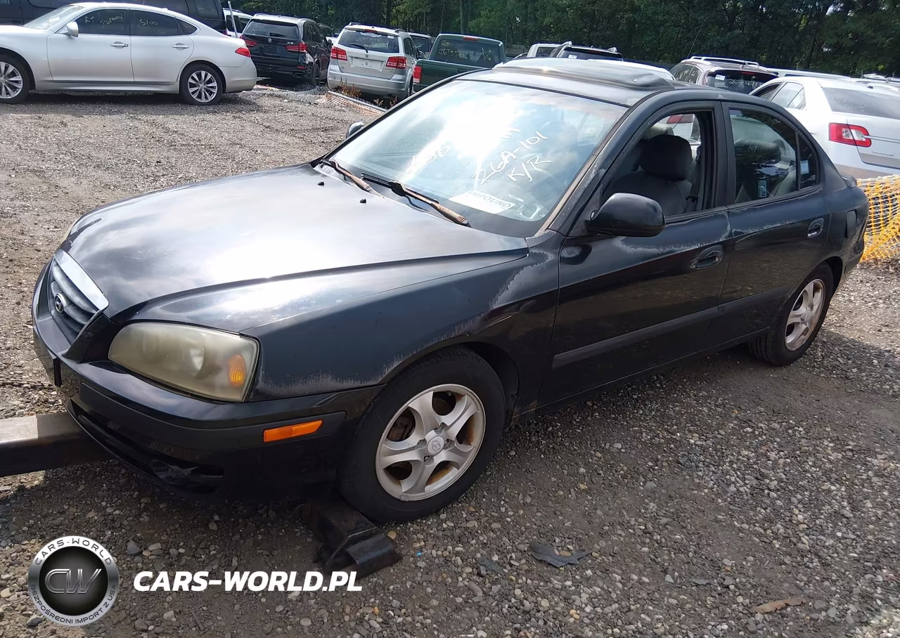 2005 Hyundai Elantra Gls-Gt VIN:KMHDN46D55U026352 - 2