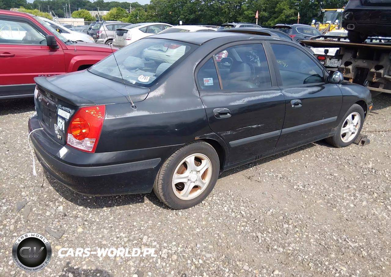 2005 Hyundai Elantra Gls-Gt VIN:KMHDN46D55U026352 - 4