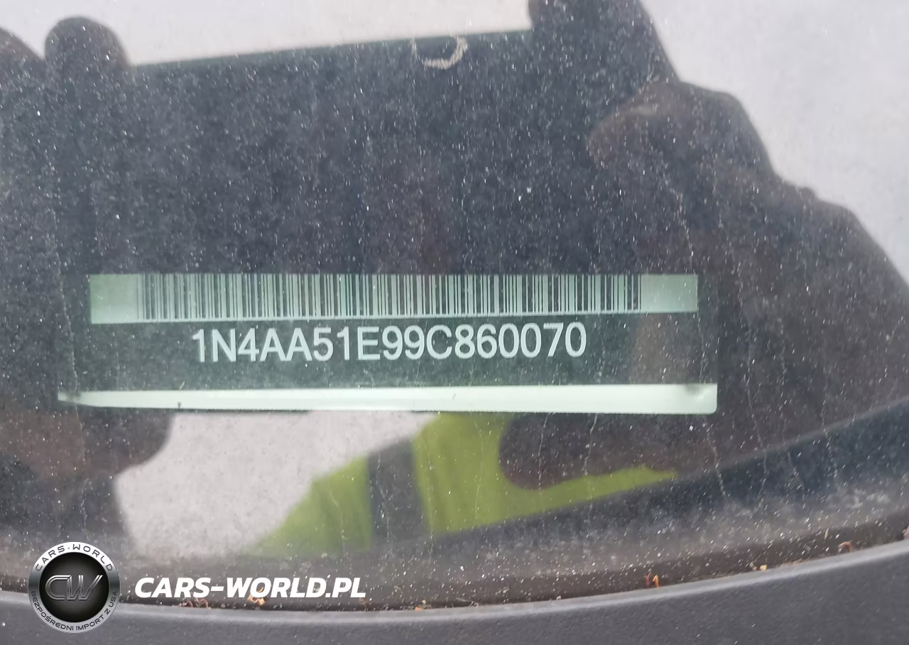 2009 Nissan Maxima 3.5 Sv VIN:1N4AA51E99C860070 - 12