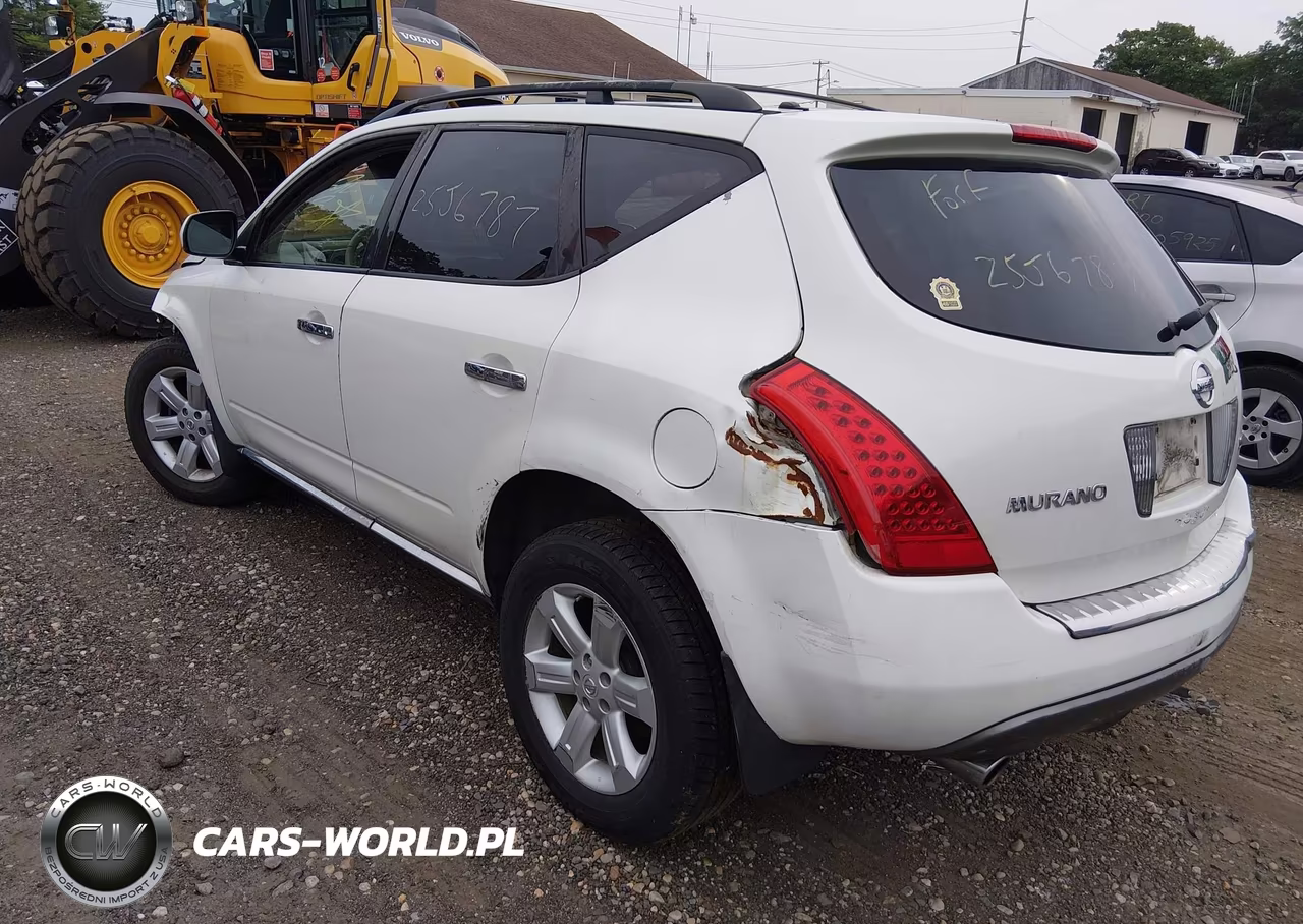 2007 Nissan Murano Sl VIN:JN8AZ08W47W605315 - 3