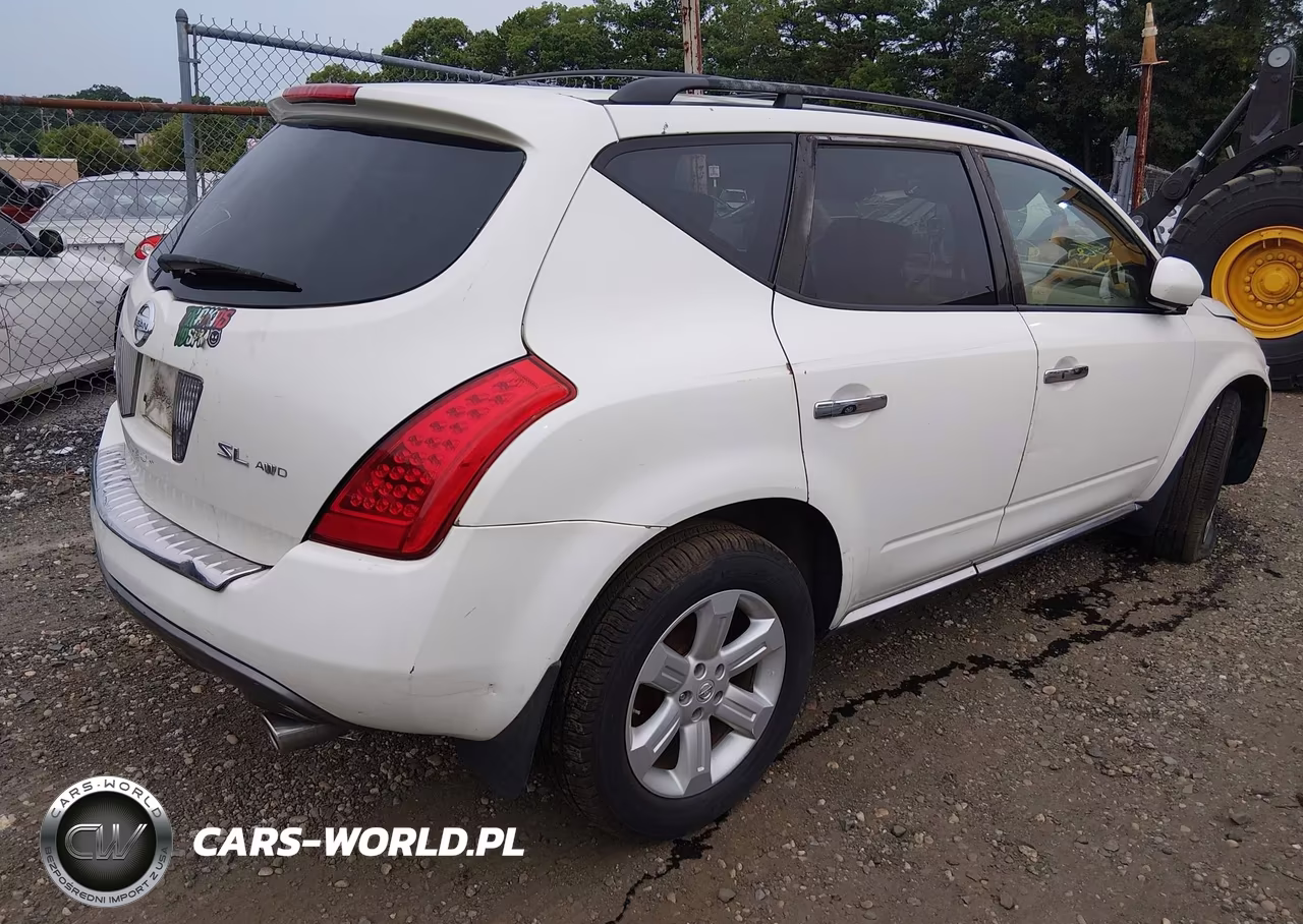 2007 Nissan Murano Sl VIN:JN8AZ08W47W605315 - 4