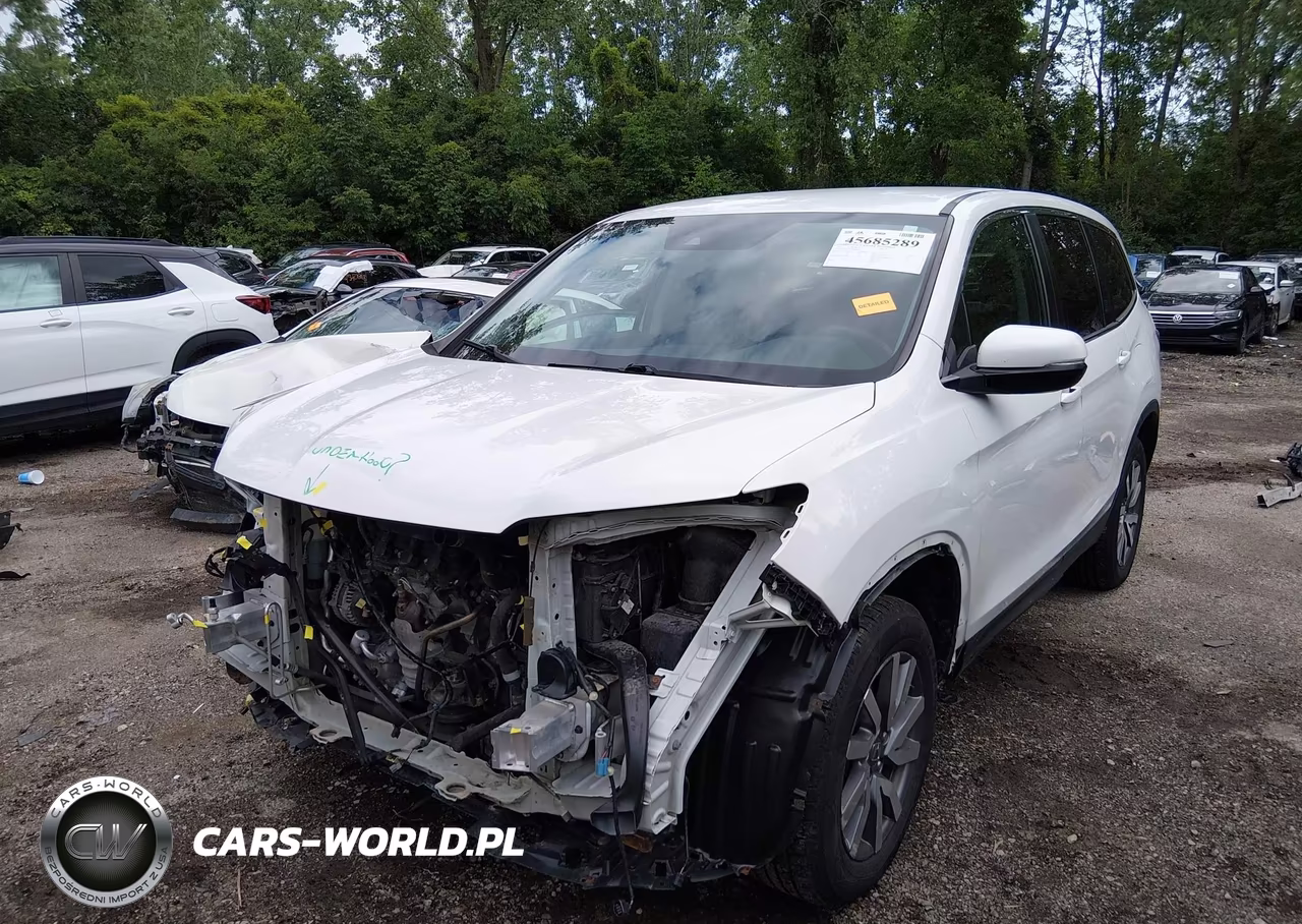 2021 Honda Pilot Awd Ex VIN:5FNYF6H39MB022427 - 2
