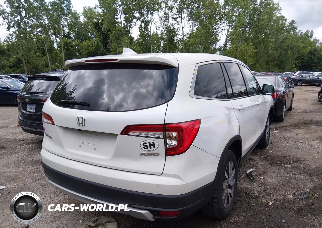 2021 Honda Pilot Awd Ex VIN:5FNYF6H39MB022427 - 4