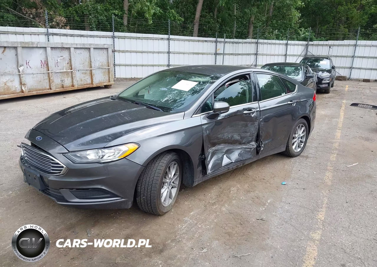 2017 Ford Fusion Se VIN:3FA6P0HD7HR376838 - 2