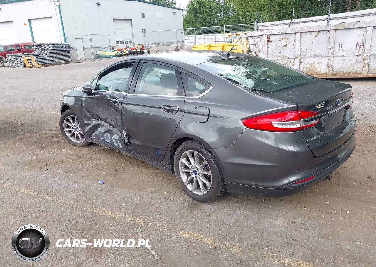 2017 Ford Fusion Se VIN:3FA6P0HD7HR376838 - 3