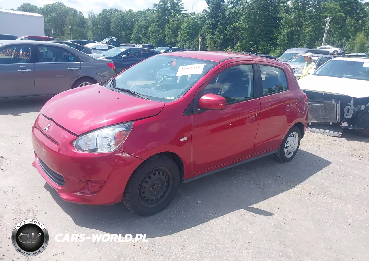 2015 Mitsubishi Mirage De-Rf VIN:ML32A3HJ0FH046459 - 2