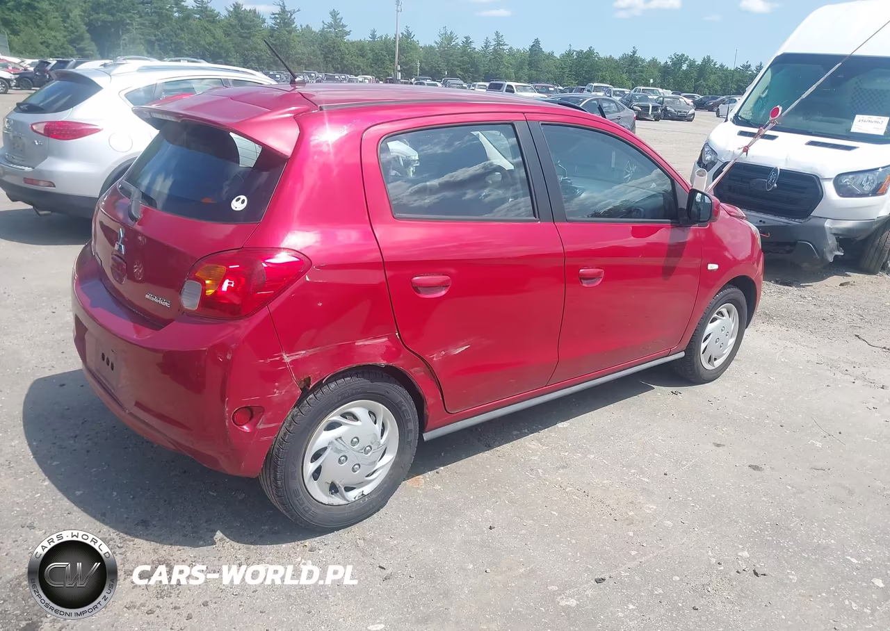 2015 Mitsubishi Mirage De-Rf VIN:ML32A3HJ0FH046459 - 4