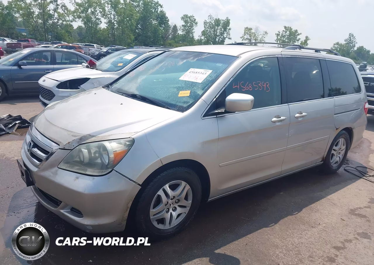 2006 Honda Odyssey Ex VIN:5FNRL38476B407587 - 2