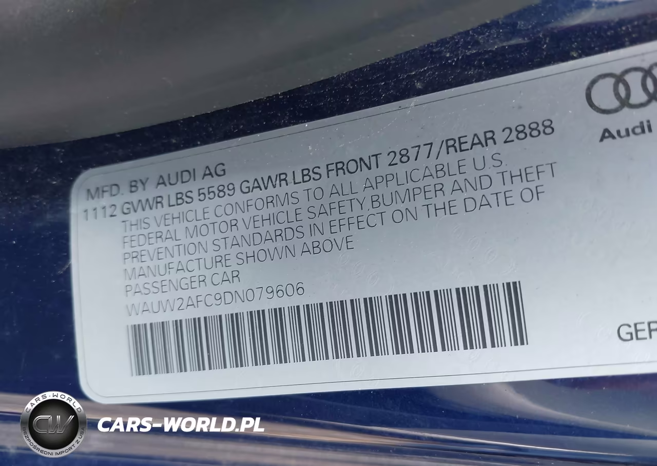 2013 Audi S7 4.0T Prestige VIN:WAUW2AFC9DN079606 - 9