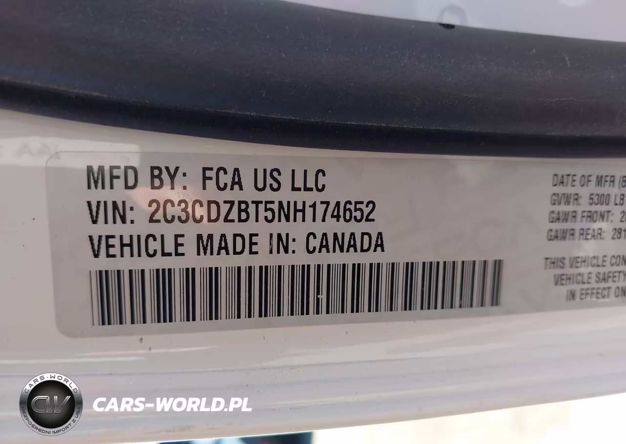 2022 Dodge Challenger R-T VIN:2C3CDZBT5NH174652 - 9