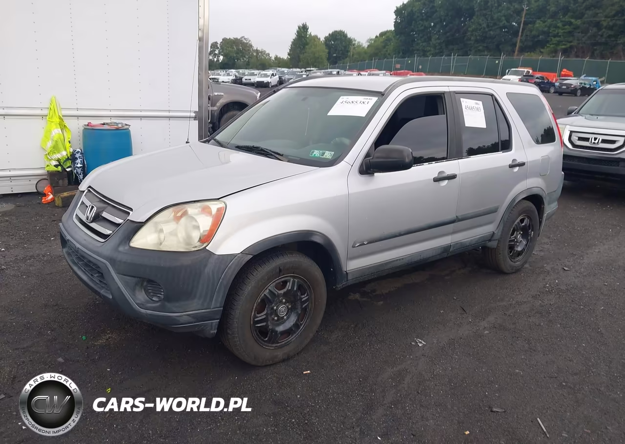 2005 Honda Cr-V Lx VIN:SHSRD78525U306784 - 2