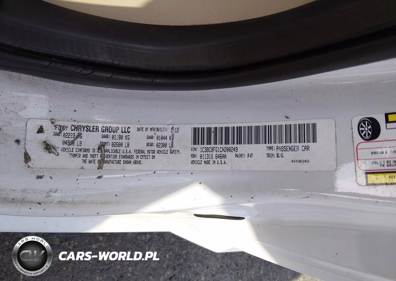 2012 Chrysler 200 Limited VIN:1C3BCBFG1CN200249 - 9