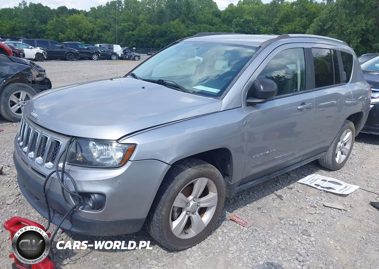 2017 Jeep Compass Sport VIN:1C4NJCBA2HD123877 - 2