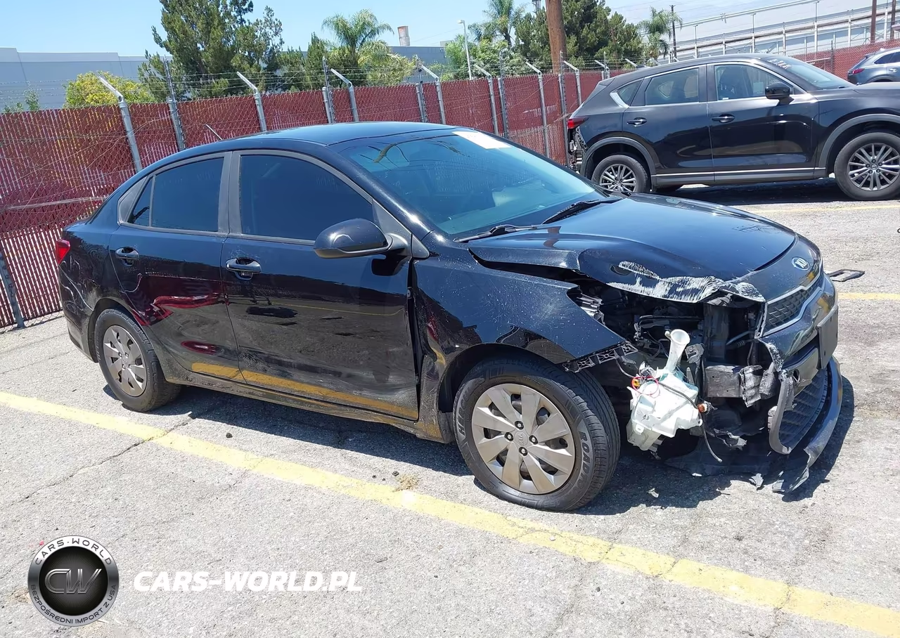 2019 Kia Rio Lx VIN:3KPA24AB4KE183435 - 1
