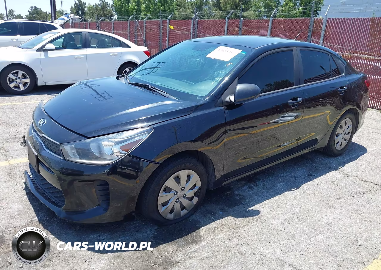 2019 Kia Rio Lx VIN:3KPA24AB4KE183435 - 2