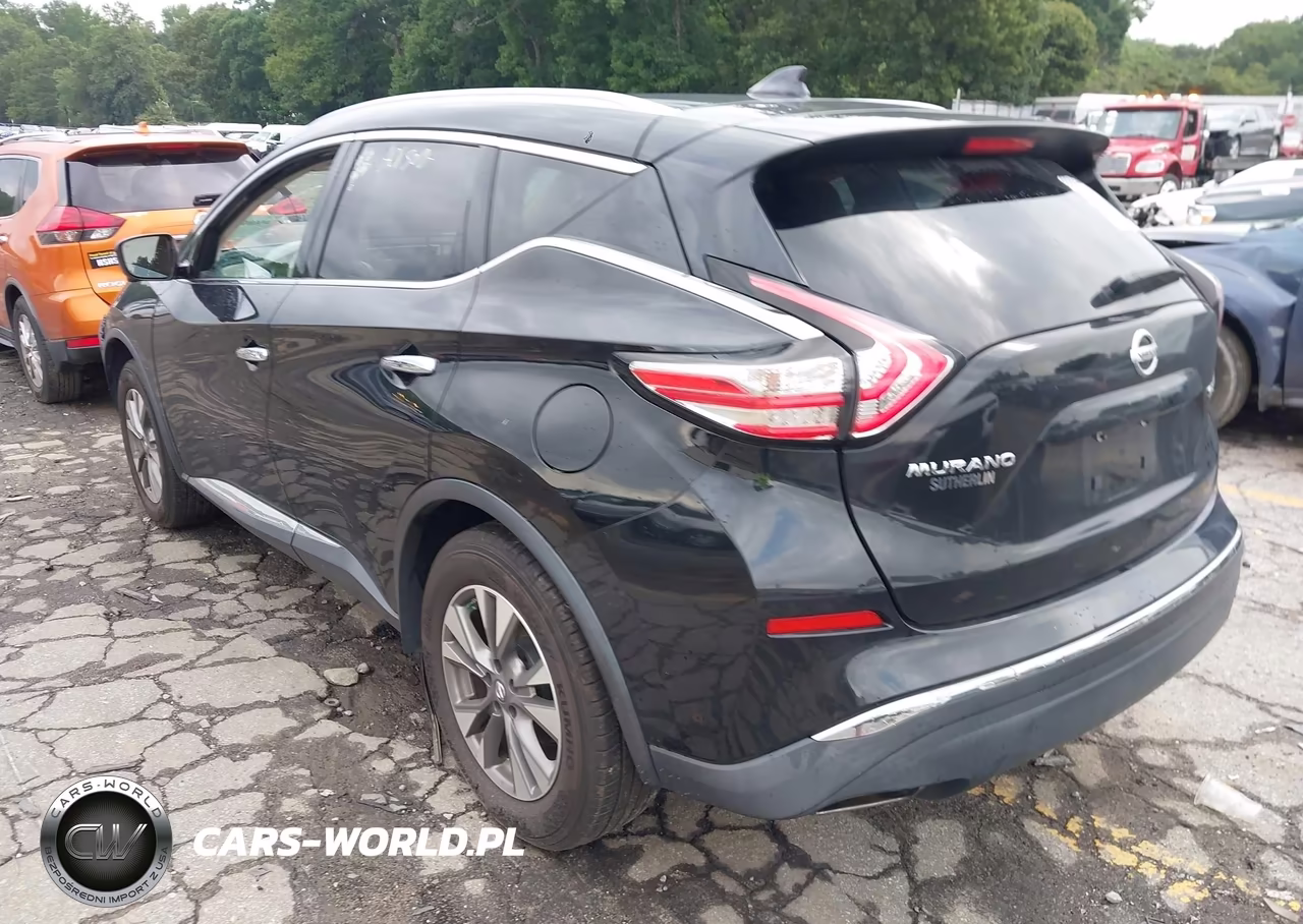 2017 Nissan Murano Sl VIN:5N1AZ2MG0HN188431 - 3
