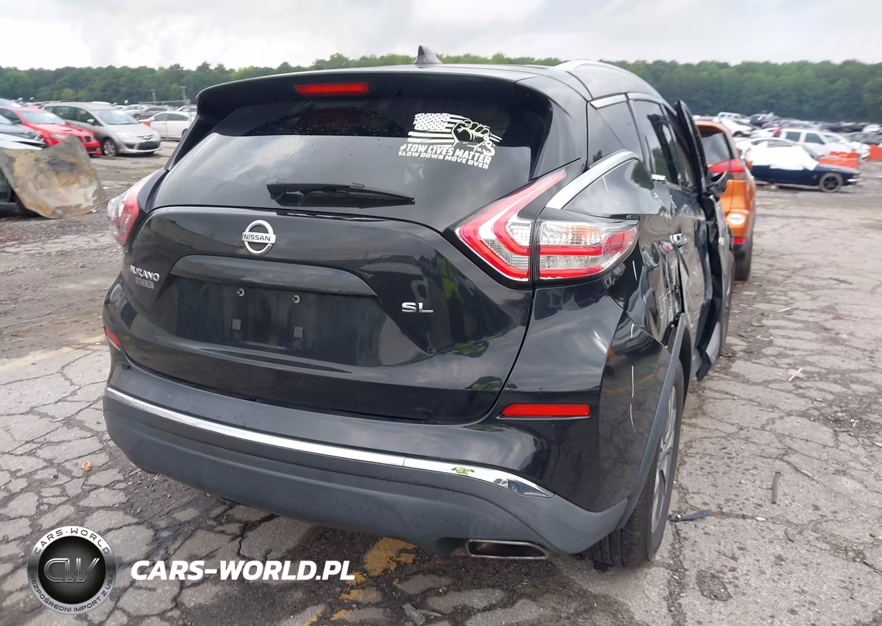 2017 Nissan Murano Sl VIN:5N1AZ2MG0HN188431 - 4