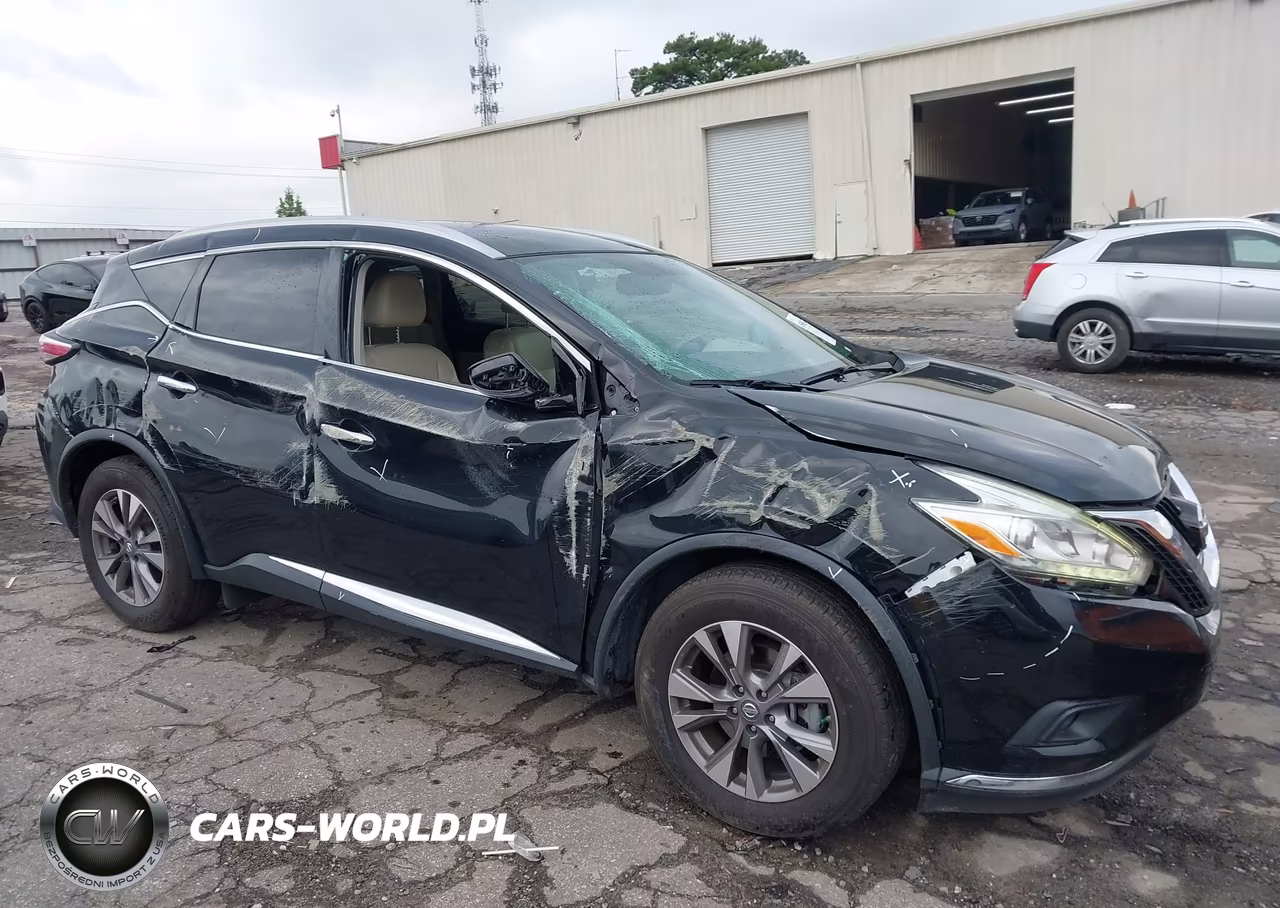 2017 Nissan Murano Sl VIN:5N1AZ2MG0HN188431 - 6