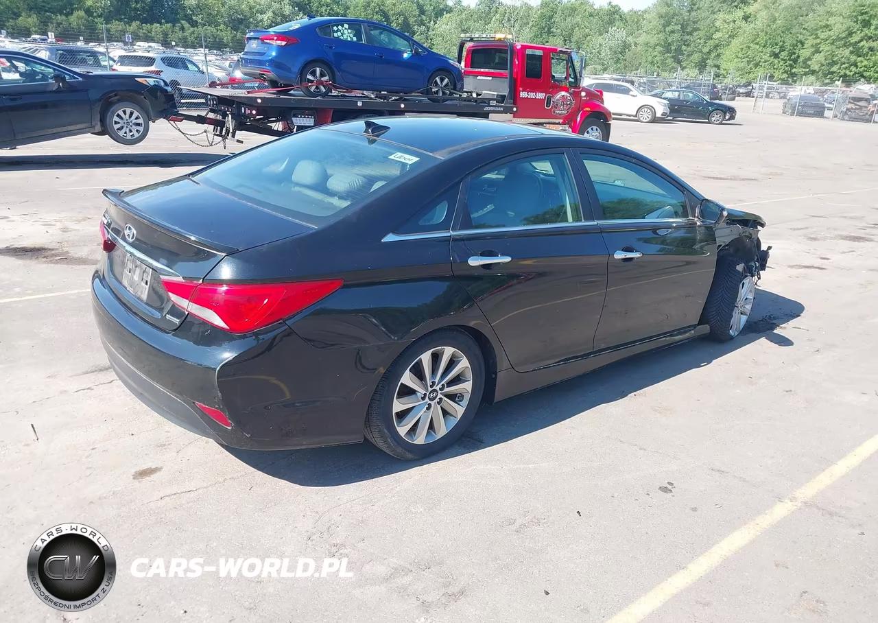 2014 Hyundai Sonata Limited VIN:5NPEC4AC3EH923953 - 4
