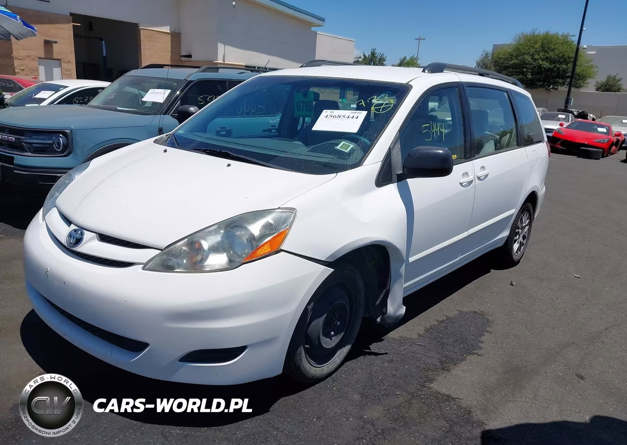 2008 Toyota Sienna Ce VIN:5TDZK23C58S121344 - 2