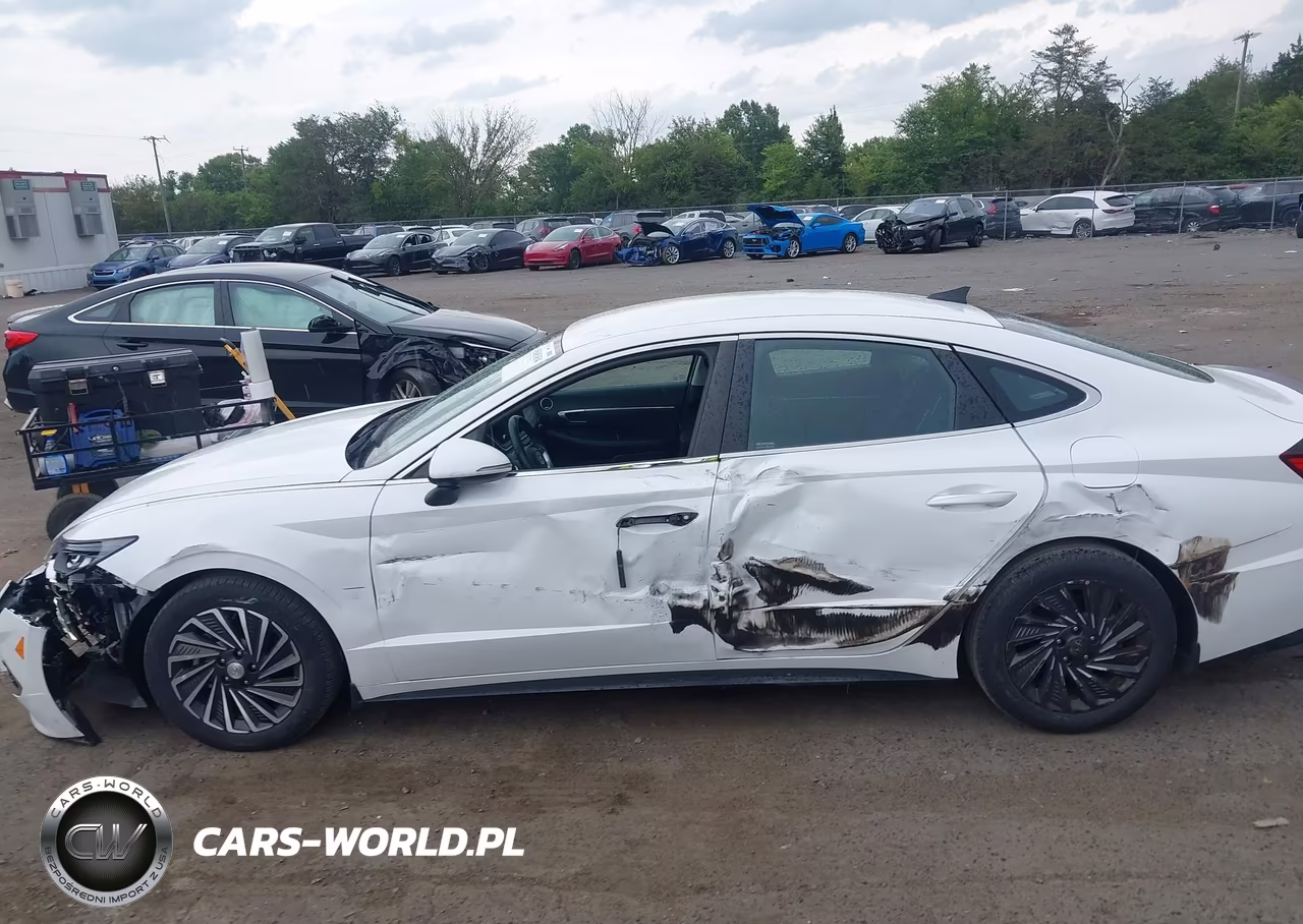 2022 Hyundai Sonata Hybrid Sel VIN:KMHL34JJ6NA047436 - 14
