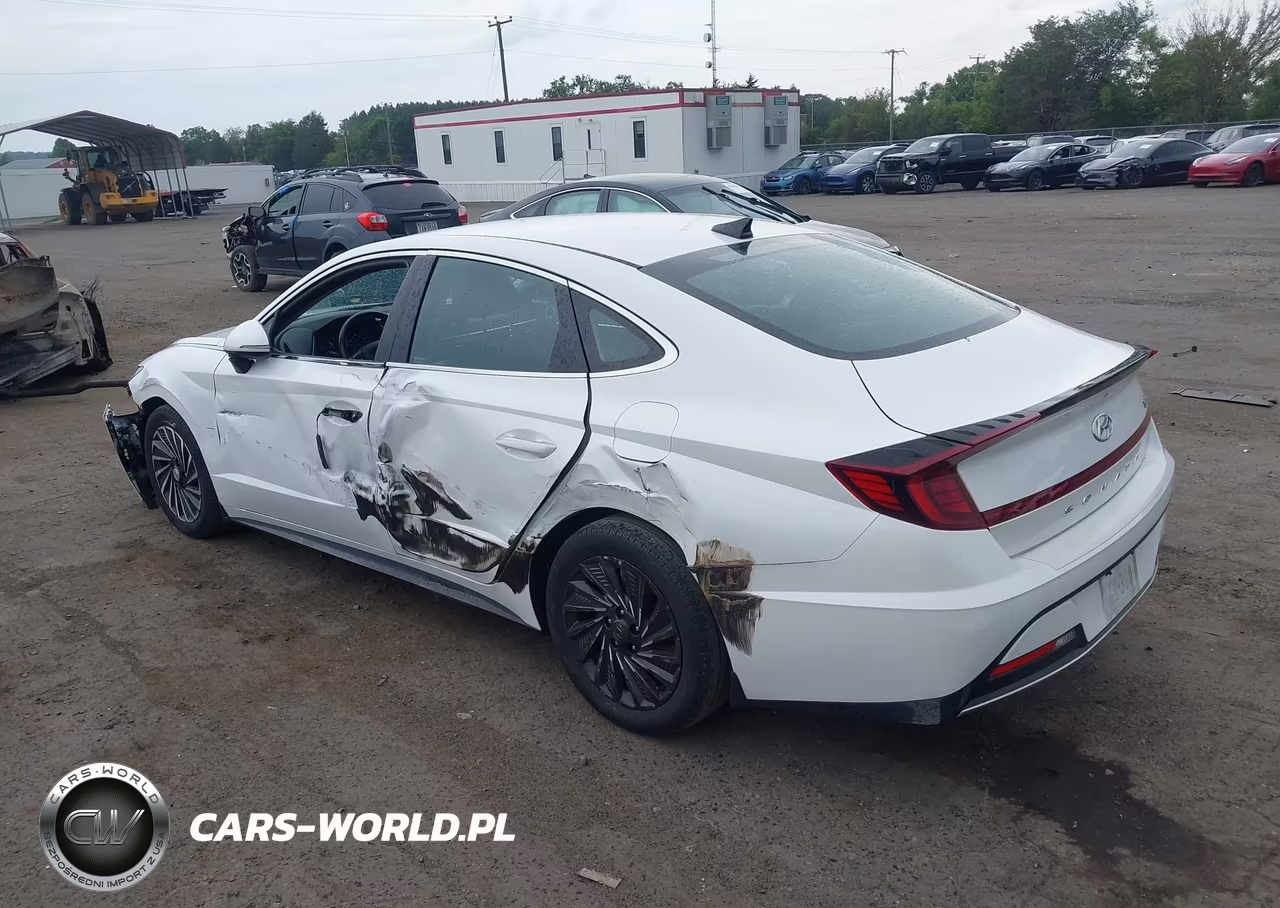2022 Hyundai Sonata Hybrid Sel VIN:KMHL34JJ6NA047436 - 3