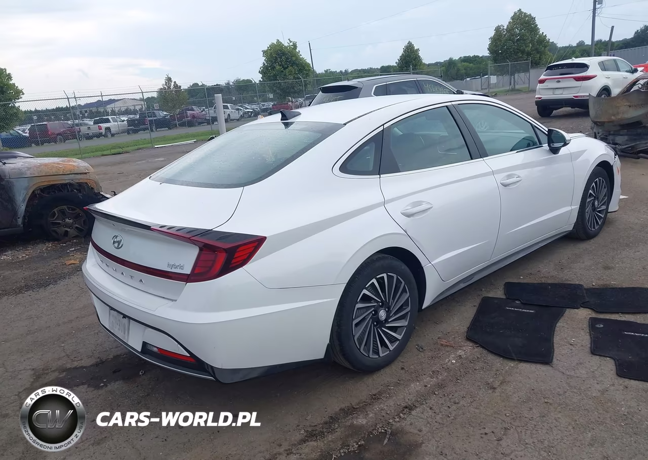 2022 Hyundai Sonata Hybrid Sel VIN:KMHL34JJ6NA047436 - 4