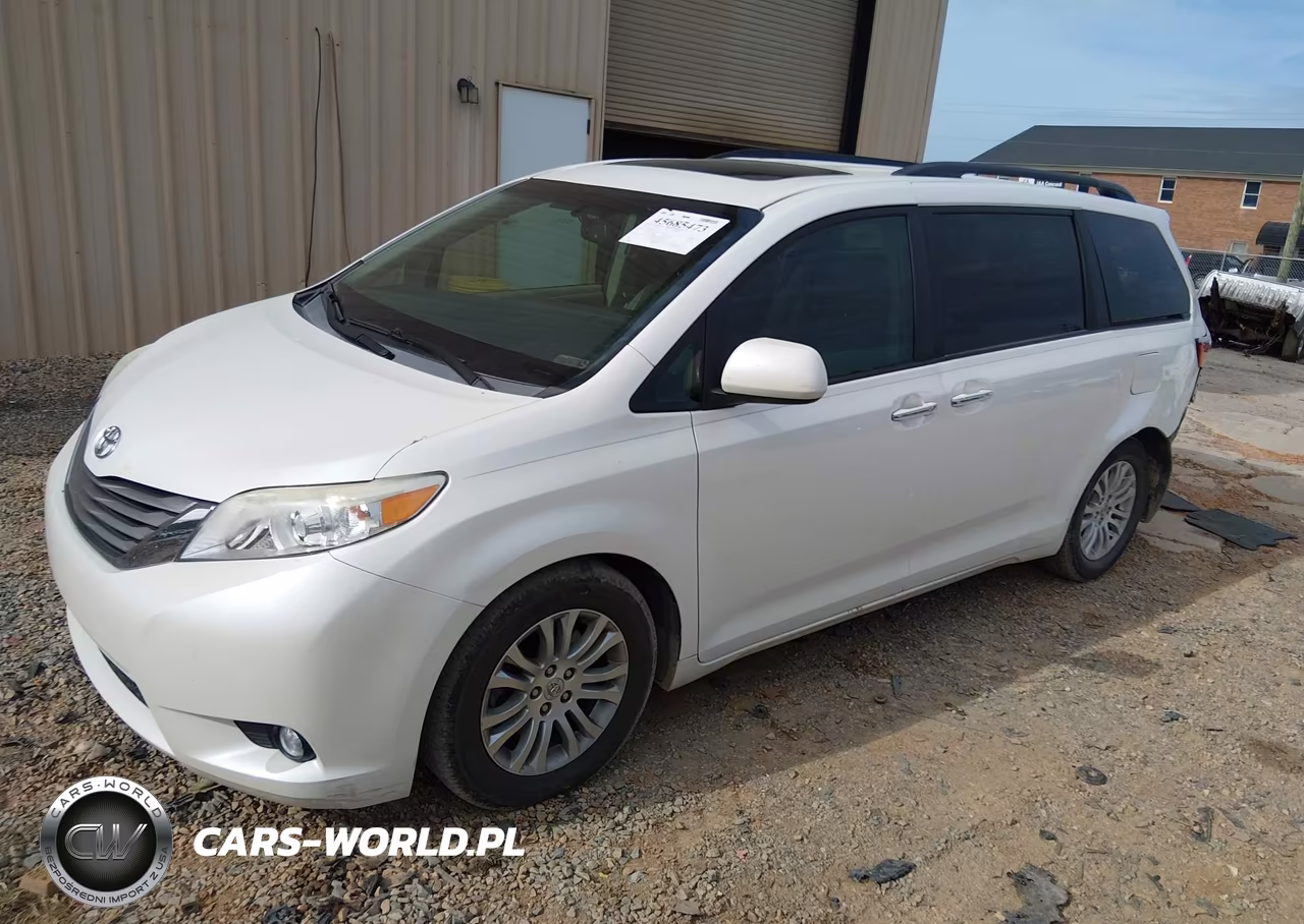 2015 Toyota Sienna Xle 8 Passenger VIN:5TDYK3DCXFS616152 - 2