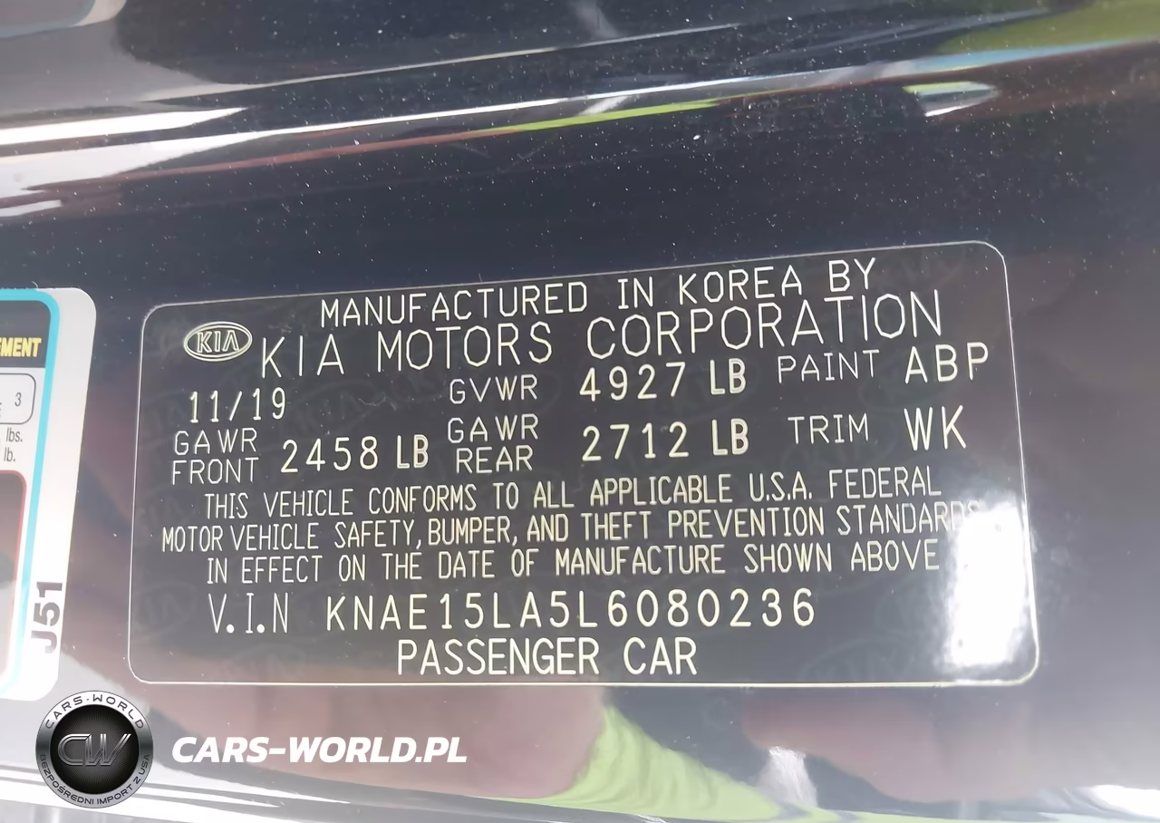 2020 Kia Stinger Gt-Line VIN:KNAE15LA5L6080236 - 9