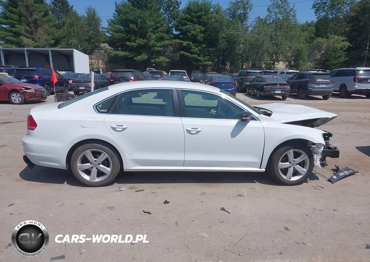 2013 Volkswagen Passat 2.5L Se VIN:1VWBP7A35DC013821 - 14