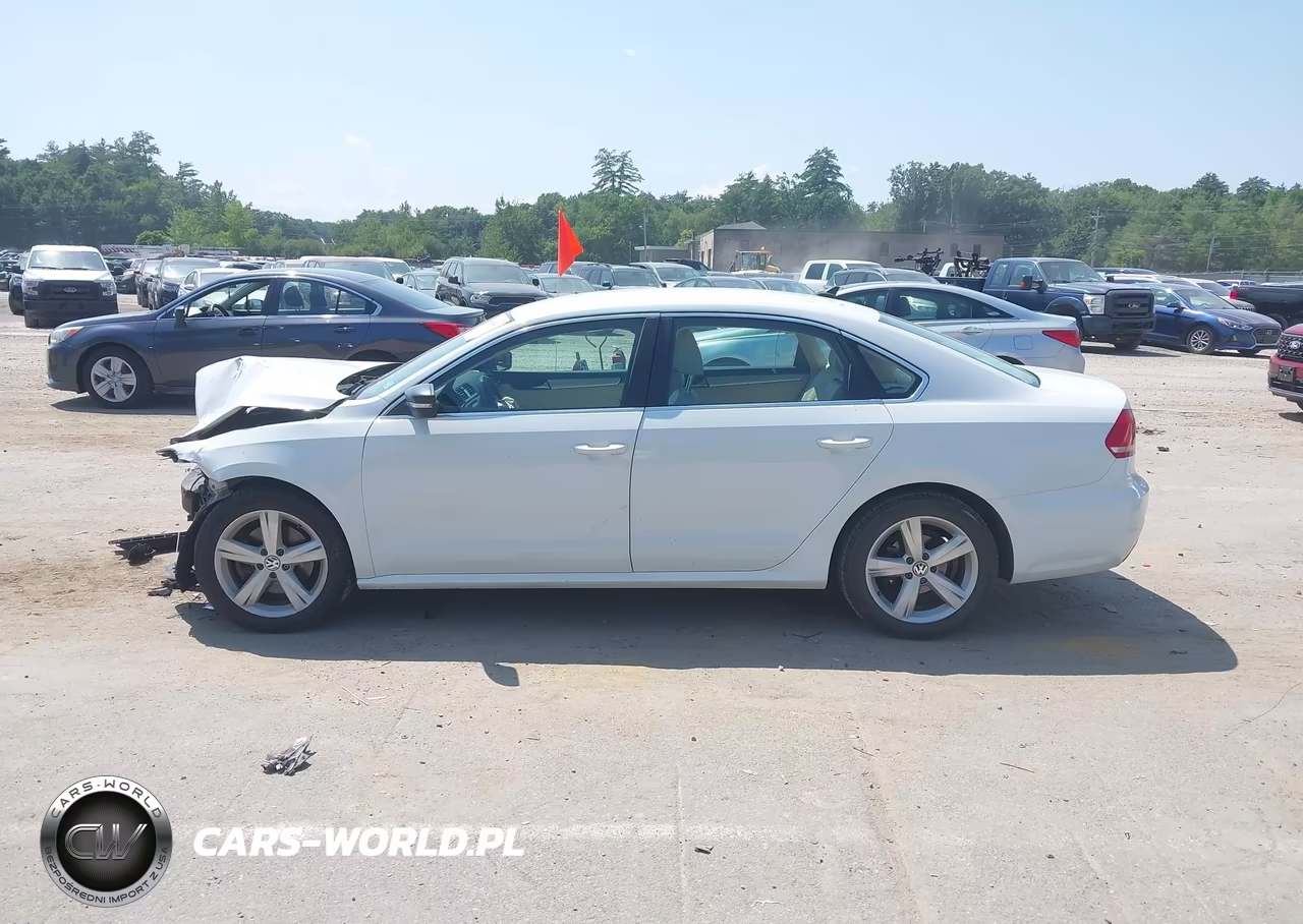 2013 Volkswagen Passat 2.5L Se VIN:1VWBP7A35DC013821 - 15