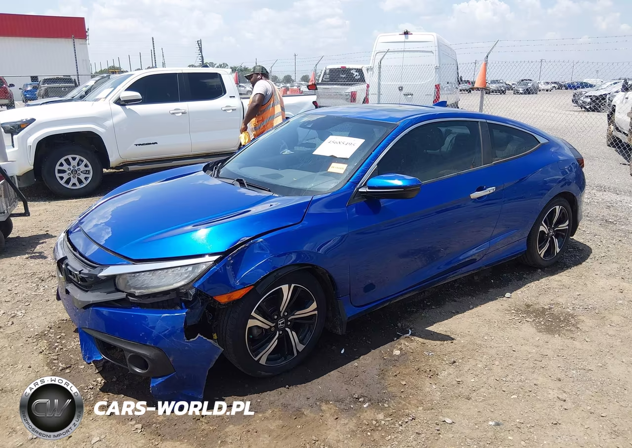 2017 Honda Civic Touring VIN:2HGFC3B9XHH350453 - 2