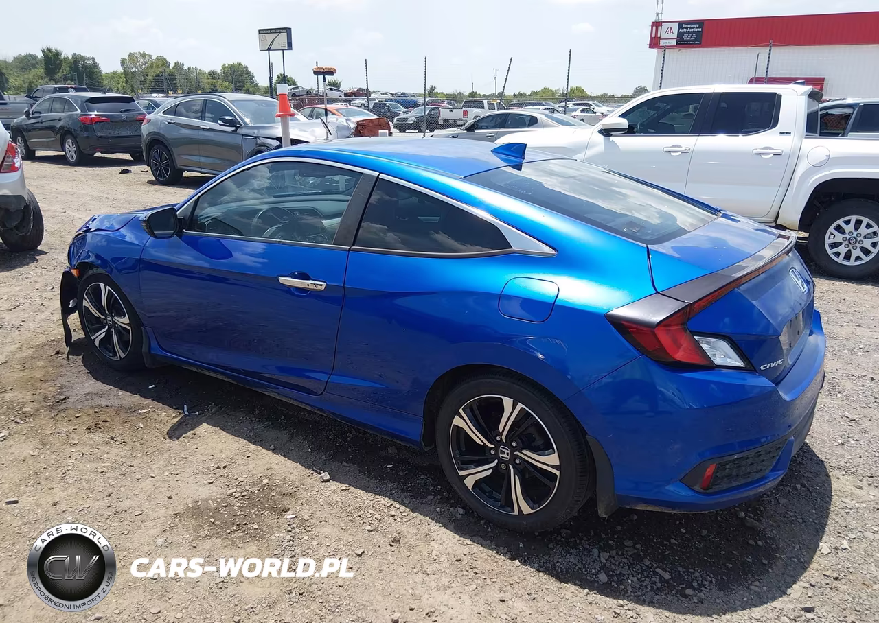 2017 Honda Civic Touring VIN:2HGFC3B9XHH350453 - 3